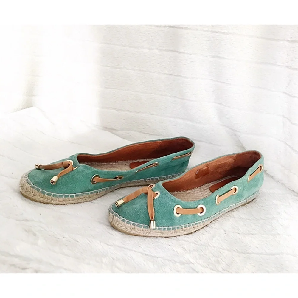 Anthropologie maypol suede